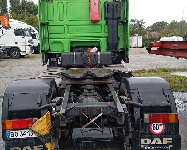 Зеленый Даф XF 105, объемом двигателя 12.9 л и пробегом 1000 тыс. км за 13000 $, фото 2 на Automoto.ua