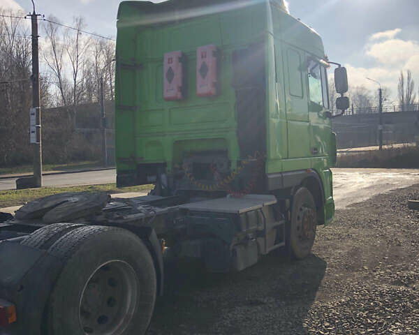 Зеленый Даф XF 105, объемом двигателя 12.9 л и пробегом 968 тыс. км за 14000 $, фото 3 на Automoto.ua