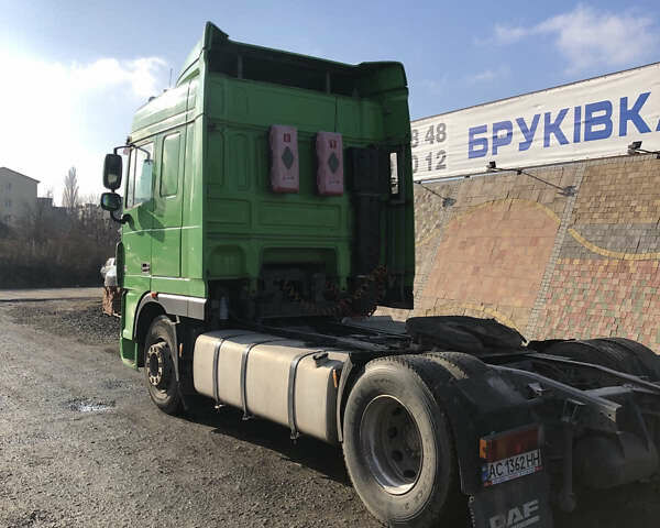 Зеленый Даф XF 105, объемом двигателя 12.9 л и пробегом 968 тыс. км за 14000 $, фото 6 на Automoto.ua