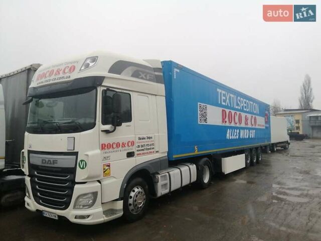 Белый Даф XF 106, объемом двигателя 12.58 л и пробегом 825 тыс. км за 40000 $, фото 2 на Automoto.ua