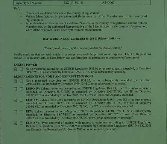 Белый Даф XF 106, объемом двигателя 0 л и пробегом 779 тыс. км за 22258 $, фото 37 на Automoto.ua