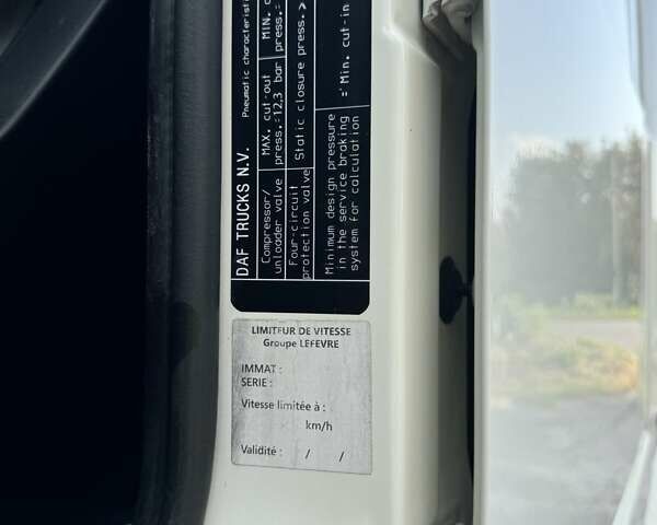 Білий Даф XF 106, об'ємом двигуна 12.9 л та пробігом 638 тис. км за 33500 $, фото 71 на Automoto.ua