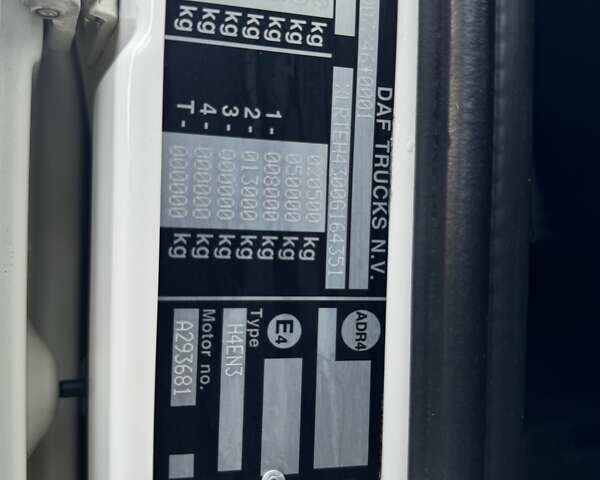 Білий Даф XF 106, об'ємом двигуна 12.9 л та пробігом 638 тис. км за 33500 $, фото 47 на Automoto.ua