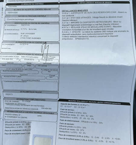 Белый Даф XF 106, объемом двигателя 0 л и пробегом 692 тыс. км за 45636 $, фото 49 на Automoto.ua