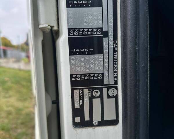 Білий Даф XF 106, об'ємом двигуна 12.9 л та пробігом 464 тис. км за 42101 $, фото 47 на Automoto.ua