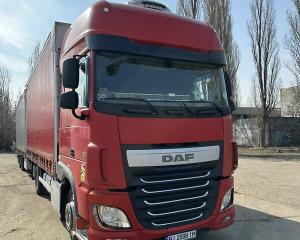 Красный Даф XF 106, объемом двигателя 12 л и пробегом 745 тыс. км за 55000 $, фото 3 на Automoto.ua