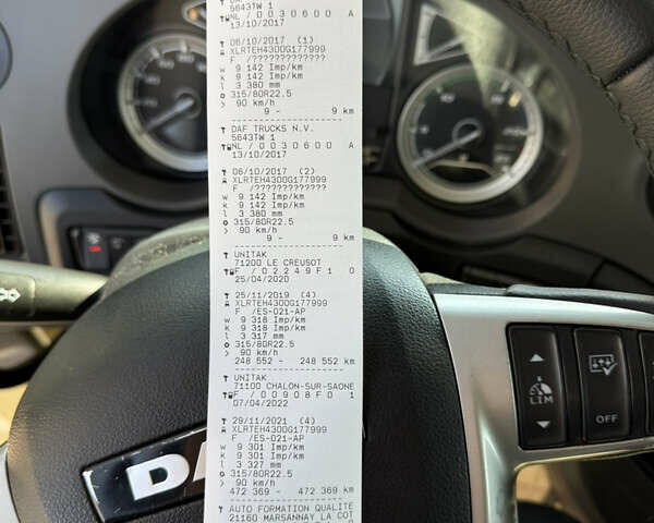 Даф XF 106, объемом двигателя 0 л и пробегом 705 тыс. км за 29500 $, фото 28 на Automoto.ua