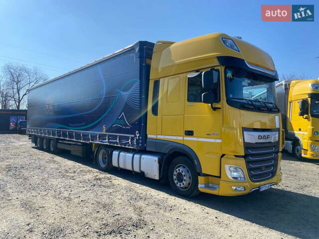 Желтый Даф XF 106, объемом двигателя 12.9 л и пробегом 582 тыс. км за 65800 $, фото 5 на Automoto.ua