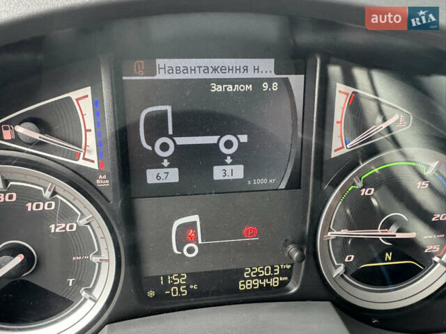 Серый Даф XF 106, объемом двигателя 12.9 л и пробегом 689 тыс. км за 32900 $, фото 37 на Automoto.ua