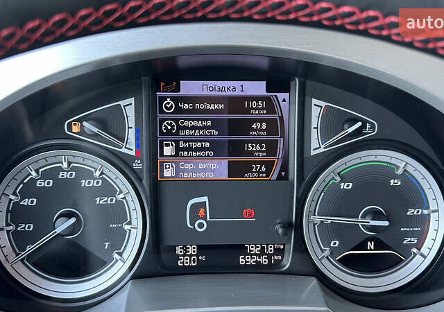 Сірий Даф XF 106, об'ємом двигуна 0 л та пробігом 692 тис. км за 44291 $, фото 47 на Automoto.ua