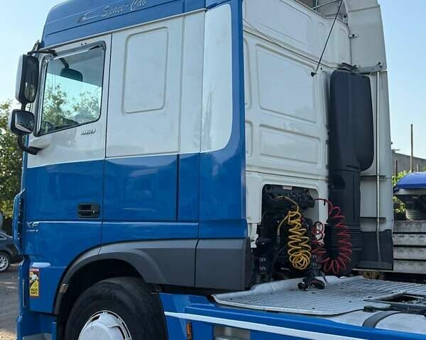 Синий Даф XF 106, объемом двигателя 12.6 л и пробегом 960 тыс. км за 17500 $, фото 1 на Automoto.ua