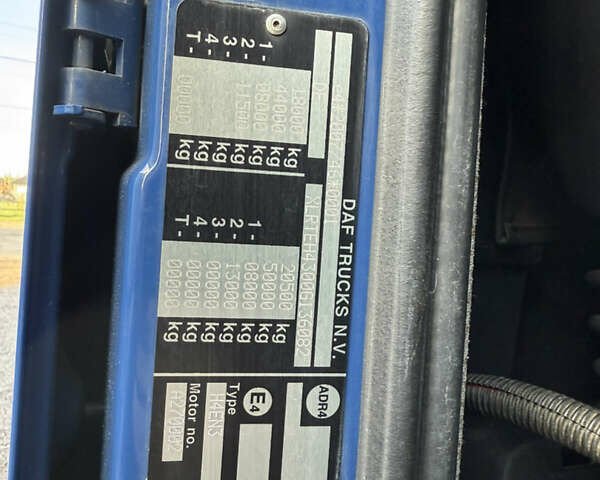 Синий Даф XF 106, объемом двигателя 0 л и пробегом 887 тыс. км за 22499 $, фото 13 на Automoto.ua