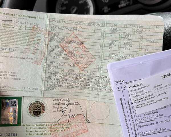 Синий Даф XF 106, объемом двигателя 0 л и пробегом 848 тыс. км за 27999 $, фото 27 на Automoto.ua