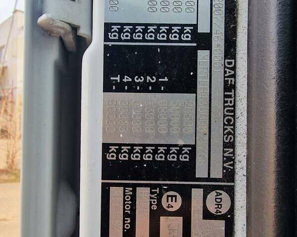 Белый Даф XF 460 FT, объемом двигателя 12.9 л и пробегом 721 тыс. км за 23900 $, фото 5 на Automoto.ua