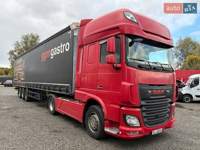 Червоний Даф XF 460 FT, об'ємом двигуна 12.9 л та пробігом 985 тис. км за 36205 $, фото 1 на Automoto.ua