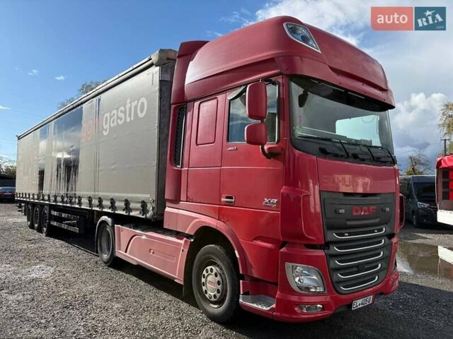 Червоний Даф XF 460 FT, об'ємом двигуна 12.9 л та пробігом 956 тис. км за 36205 $, фото 1 на Automoto.ua