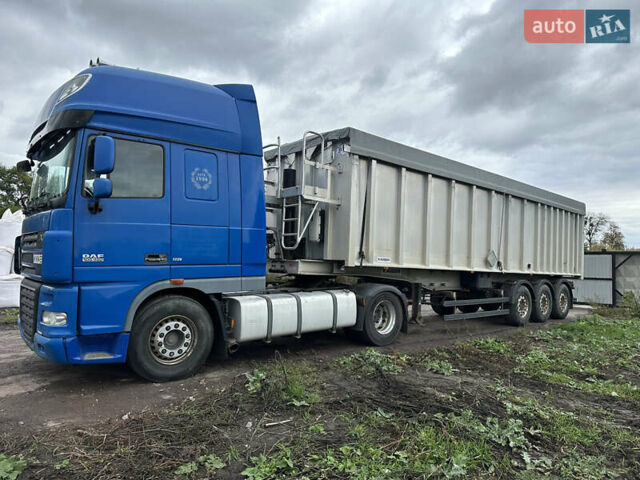 Синий Даф XF 460 FT, объемом двигателя 12.9 л и пробегом 873 тыс. км за 16800 $, фото 3 на Automoto.ua