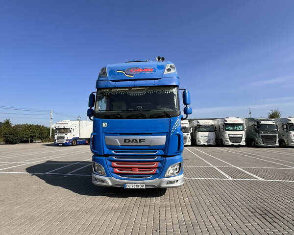 Синий Даф XF 460 FT, объемом двигателя 12.9 л и пробегом 1 тыс. км за 17000 $, фото 1 на Automoto.ua