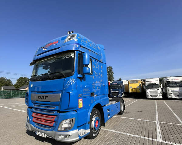 Синий Даф XF 460 FT, объемом двигателя 12.9 л и пробегом 1 тыс. км за 17000 $, фото 2 на Automoto.ua