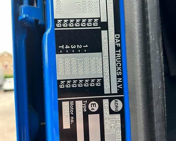 Синий Даф XF 460 FT, объемом двигателя 10.87 л и пробегом 828 тыс. км за 23216 $, фото 4 на Automoto.ua