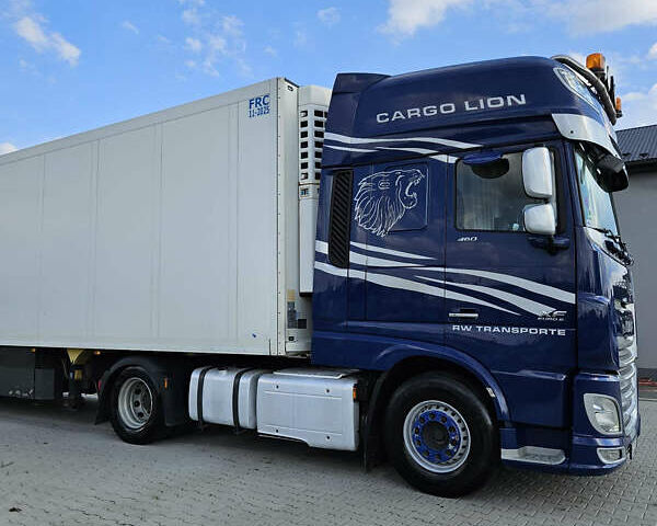 Синій Даф XF 460 FT, об'ємом двигуна 12.9 л та пробігом 870 тис. км за 28500 $, фото 2 на Automoto.ua