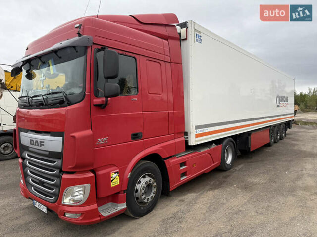 Красный Даф XF 480 FT, объемом двигателя 12.9 л и пробегом 850 тыс. км за 49700 $, фото 1 на Automoto.ua