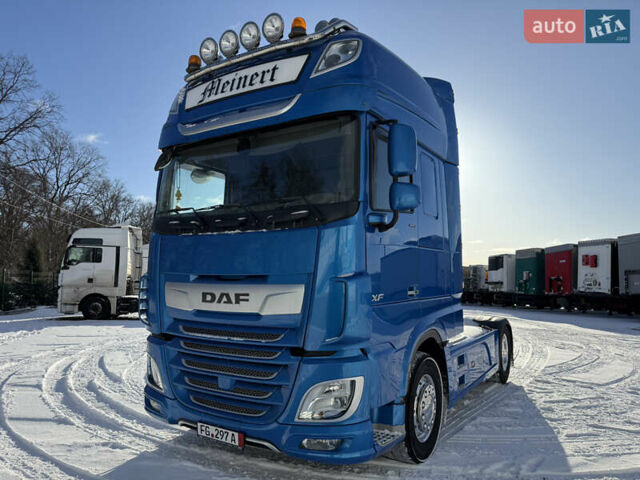 Синий Даф XF 480 FT, объемом двигателя 12.9 л и пробегом 790 тыс. км за 40179 $, фото 7 на Automoto.ua