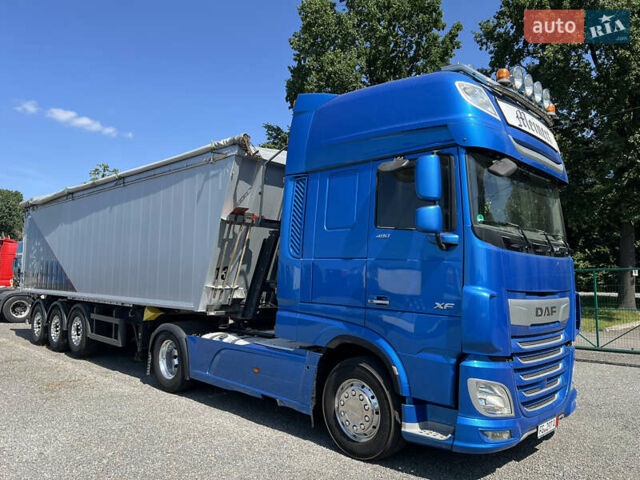 Синий Даф XF 480 FT, объемом двигателя 12.9 л и пробегом 790 тыс. км за 41010 $, фото 11 на Automoto.ua