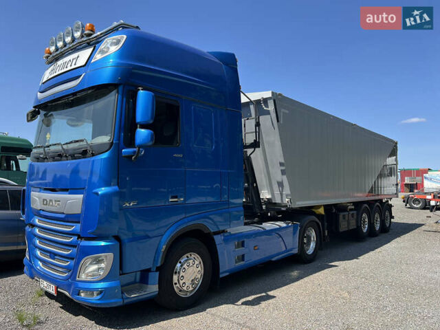 Синий Даф XF 480 FT, объемом двигателя 12.9 л и пробегом 790 тыс. км за 41010 $, фото 12 на Automoto.ua