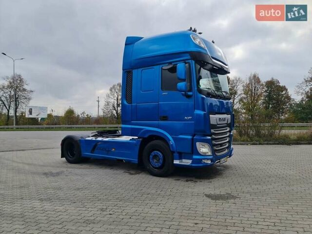 Синий Даф XF 480 FT, объемом двигателя 12.9 л и пробегом 461 тыс. км за 39800 $, фото 5 на Automoto.ua