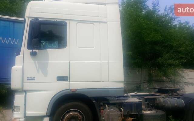 Белый Даф XF 95, объемом двигателя 12.5 л и пробегом 1000 тыс. км за 7200 $, фото 1 на Automoto.ua