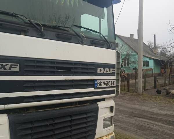 Белый Даф XF 95, объемом двигателя 12.6 л и пробегом 700 тыс. км за 8300 $, фото 3 на Automoto.ua