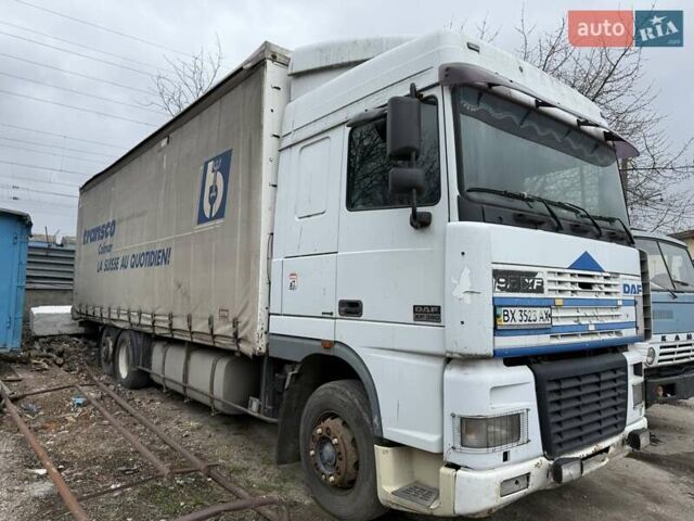 Белый Даф XF 95, объемом двигателя 12.6 л и пробегом 989 тыс. км за 11000 $, фото 2 на Automoto.ua