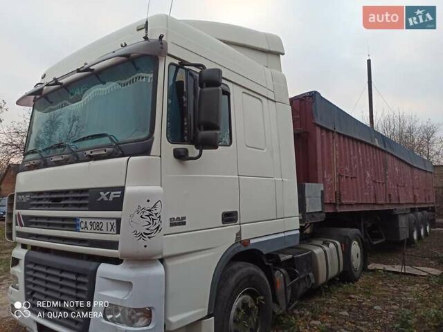 Белый Даф XF 95, объемом двигателя 12.6 л и пробегом 1 тыс. км за 20000 $, фото 1 на Automoto.ua