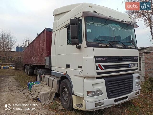 Белый Даф XF 95, объемом двигателя 12.6 л и пробегом 1 тыс. км за 20000 $, фото 2 на Automoto.ua