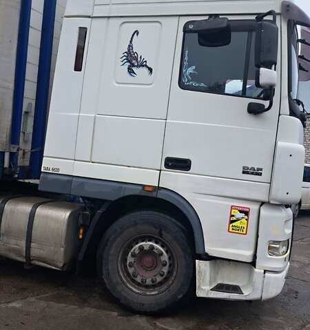 Белый Даф XF 95, объемом двигателя 12.58 л и пробегом 1 тыс. км за 9000 $, фото 1 на Automoto.ua