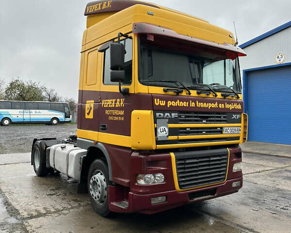 Коричневый Даф XF 95, объемом двигателя 12.58 л и пробегом 1 тыс. км за 9100 $, фото 1 на Automoto.ua