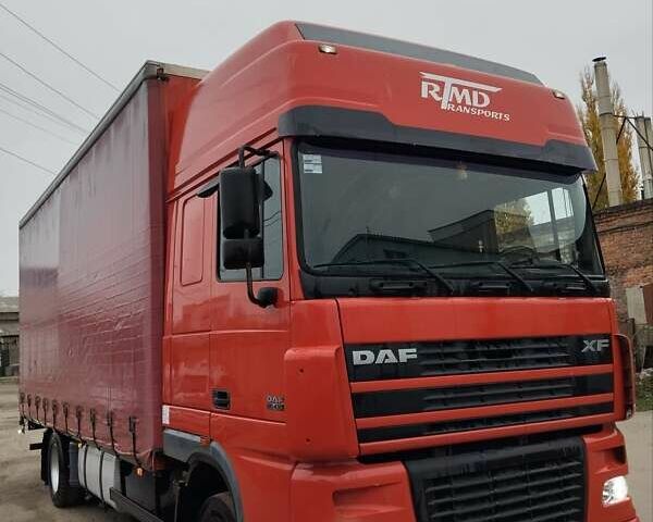 Красный Даф XF 95, объемом двигателя 12.58 л и пробегом 789 тыс. км за 18000 $, фото 5 на Automoto.ua