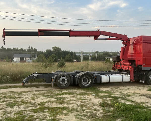 Красный Даф XF 95, объемом двигателя 12.58 л и пробегом 1000 тыс. км за 32000 $, фото 1 на Automoto.ua