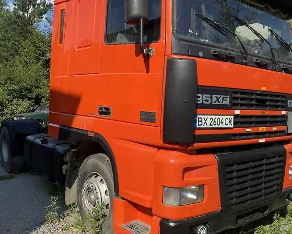 Красный Даф XF 95, объемом двигателя 12.6 л и пробегом 990 тыс. км за 6950 $, фото 8 на Automoto.ua