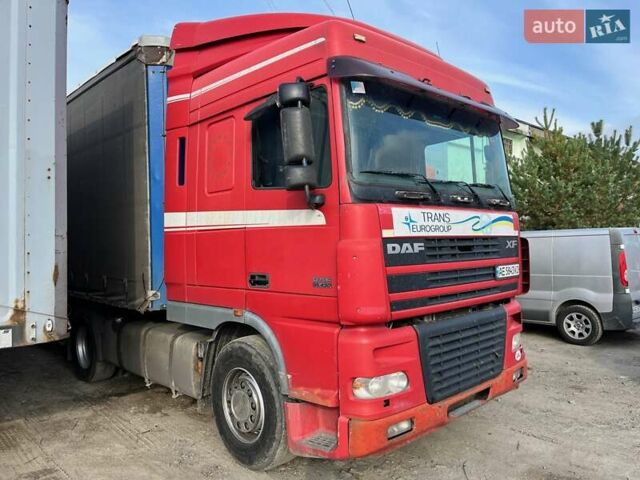 Красный Даф XF 95, объемом двигателя 12.58 л и пробегом 2 тыс. км за 8000 $, фото 5 на Automoto.ua