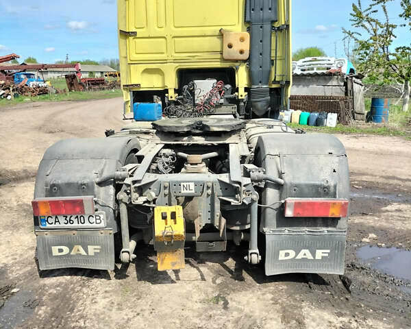 Даф XF 95 2007 в Киеве на Automoto.ua Желтый Даф XF 95, объемом двигателя 12.58 л и пробегом 1000 тыс. км за 21000 $, фото 11 на Automoto.ua