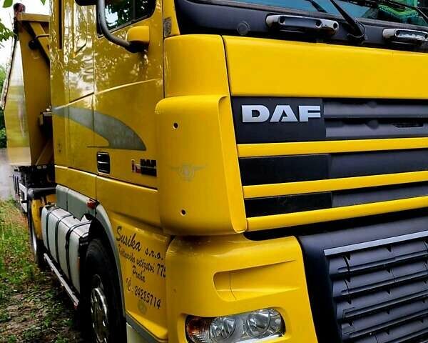 Желтый Даф XF 95, объемом двигателя 12.85 л и пробегом 1 тыс. км за 35000 $, фото 12 на Automoto.ua