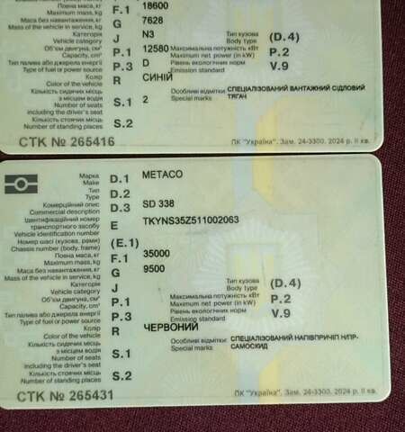 Синий Даф XF 95, объемом двигателя 12.58 л и пробегом 1 тыс. км за 18000 $, фото 8 на Automoto.ua