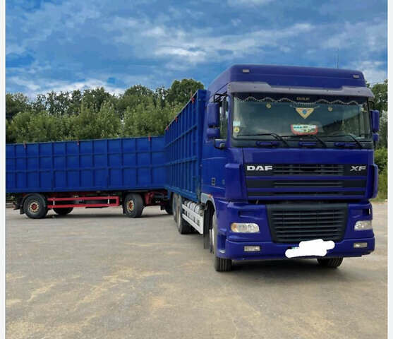 Синий Даф XF 95, объемом двигателя 12.58 л и пробегом 1 тыс. км за 25500 $, фото 2 на Automoto.ua