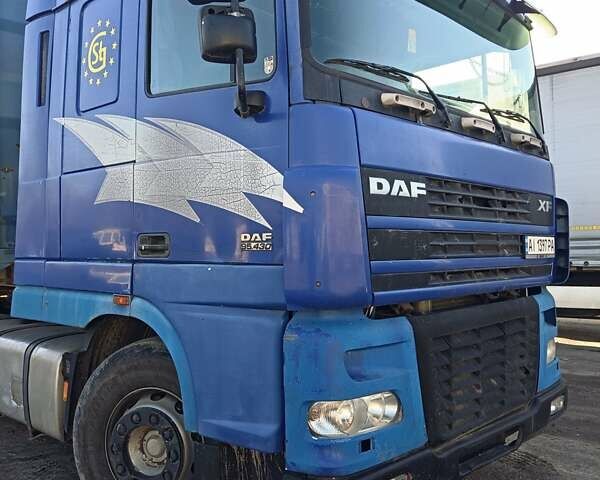 Синий Даф XF 95, объемом двигателя 12.58 л и пробегом 1 тыс. км за 18000 $, фото 6 на Automoto.ua