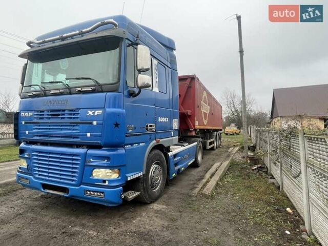 Синий Даф XF 95, объемом двигателя 12.6 л и пробегом 1 тыс. км за 26000 $, фото 13 на Automoto.ua