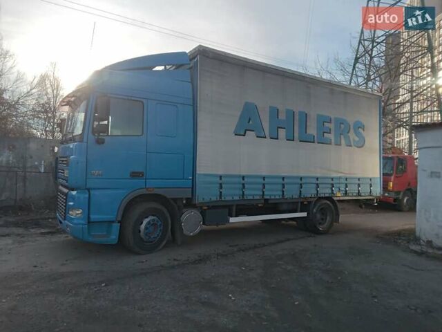 Синий Даф XF 95, объемом двигателя 12.58 л и пробегом 150 тыс. км за 13200 $, фото 2 на Automoto.ua