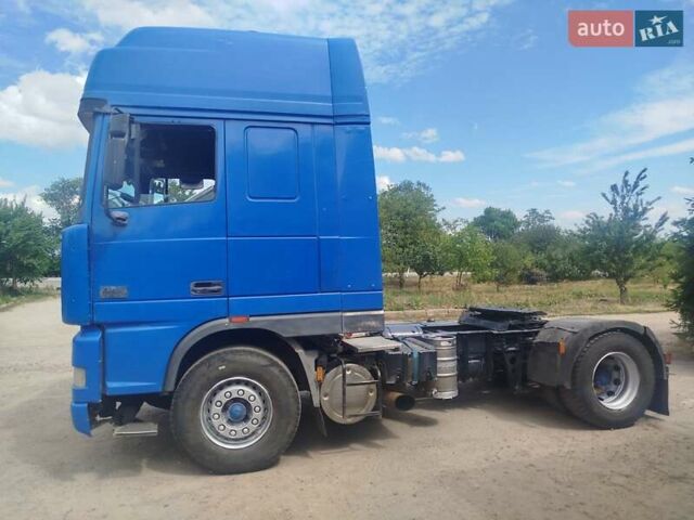 Синий Даф XF 95, объемом двигателя 12.5 л и пробегом 1 тыс. км за 4000 $, фото 3 на Automoto.ua