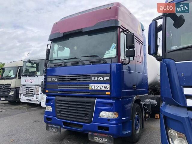 Синий Даф XF 95, объемом двигателя 12.9 л и пробегом 999 тыс. км за 8999 $, фото 16 на Automoto.ua